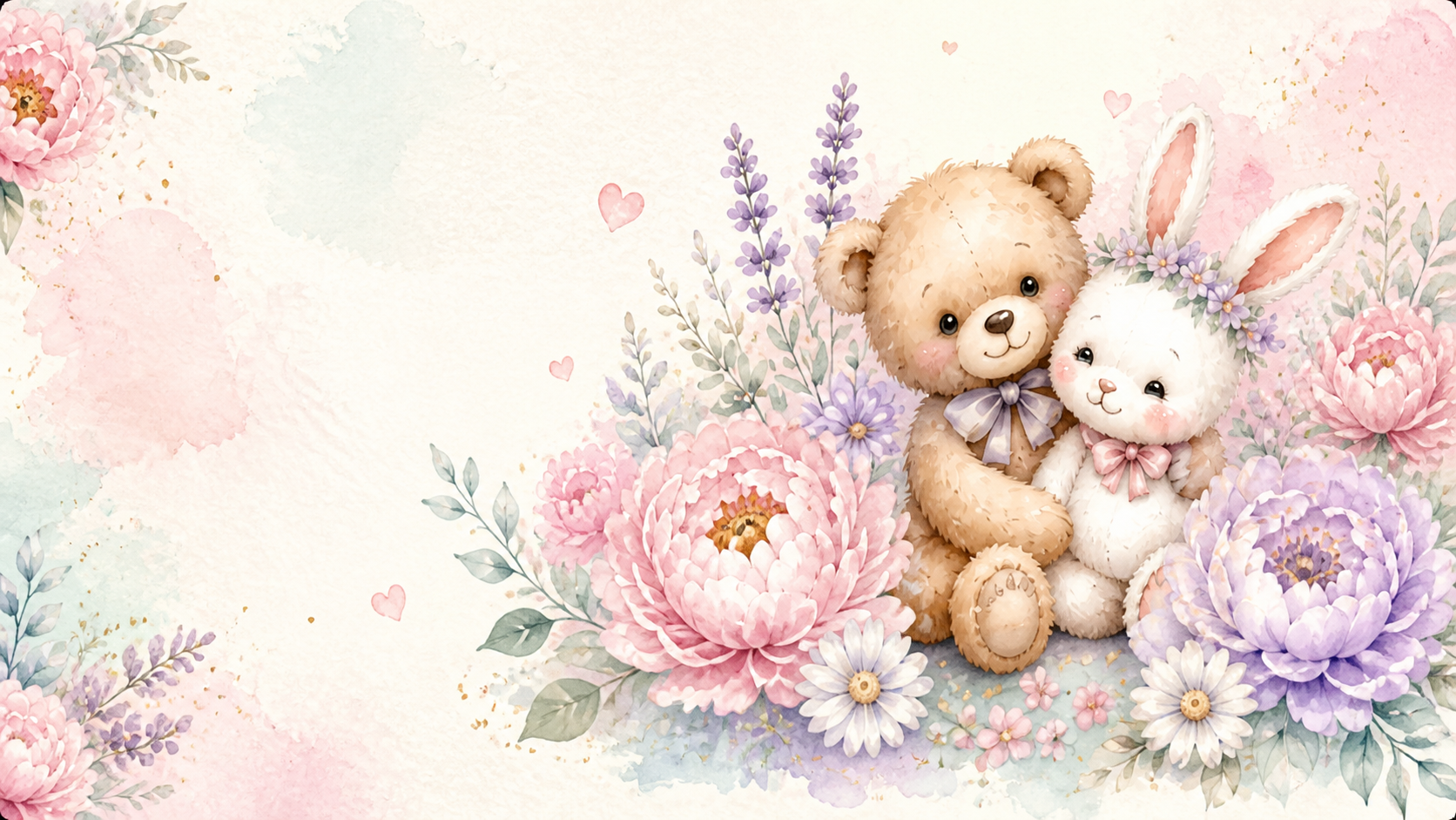 Друзья навсегда — авторская интерьерная игрушка ручной работы Carameli Bear
